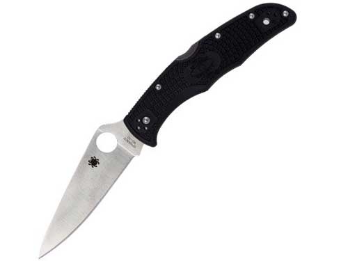 tipos de afiamentos - faca spyderco afiamento plano - knifestock